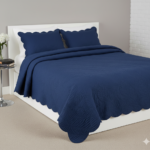 KIT COLCHA MARINHO - CORTTEX COLOR ART MILÃO (Casal)