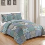 KIT COLCHA CASTELA - PATCHWORK BOUTI ROZAC - SOLTEIRO