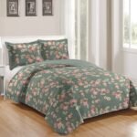 KIT COLCHA FIRENZE - ROZAC SHABBY CHIC  - CASAL