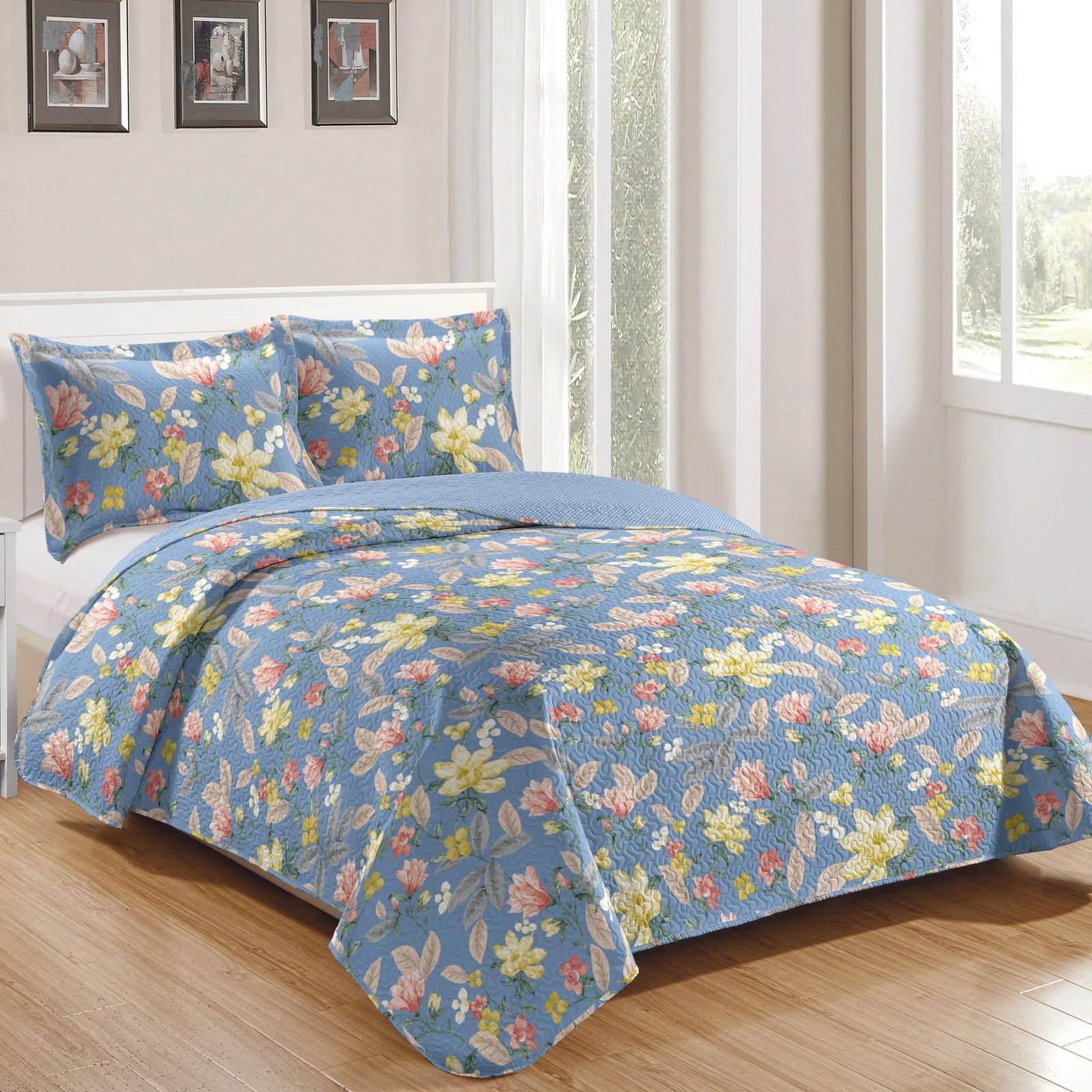 LUNA KIT COLCHA LUNA - ROZAC SHABBY CHIC - QUEEN - Imagem 1