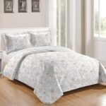 KIT COLCHA LUNARA - ROZAC SHABBY CHIC  - CASAL